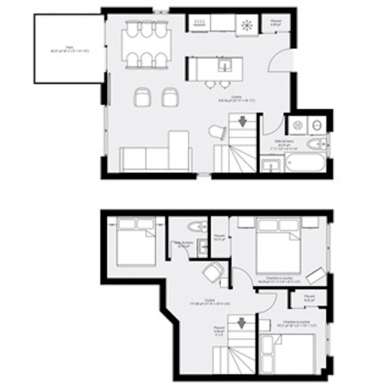 Ferienwohnung Initial - Sylvestre - Mont-Sainte-Anne Beaupré Exterior foto